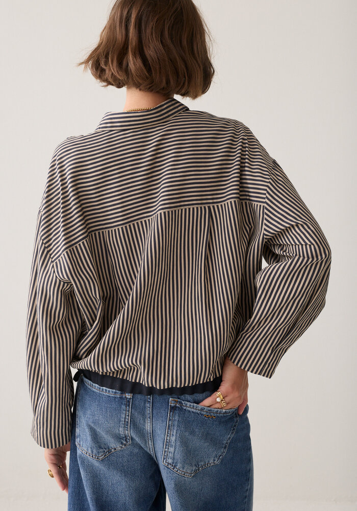Summum Woman Pinstripe Blouse 2S3548