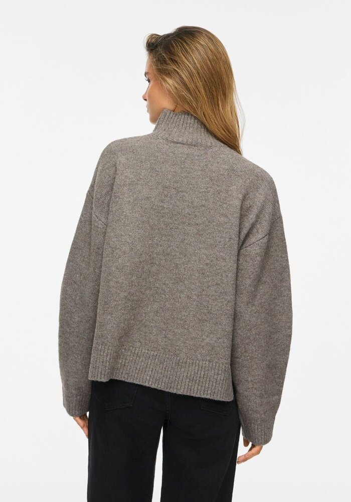 Vila Visia High Neck Knitted Pullover