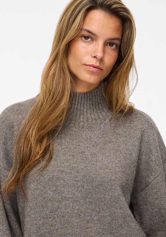 Vila Visia High Neck Knitted Pullover