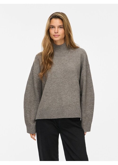 VILA Vila Visia High Neck Knitted Pullover