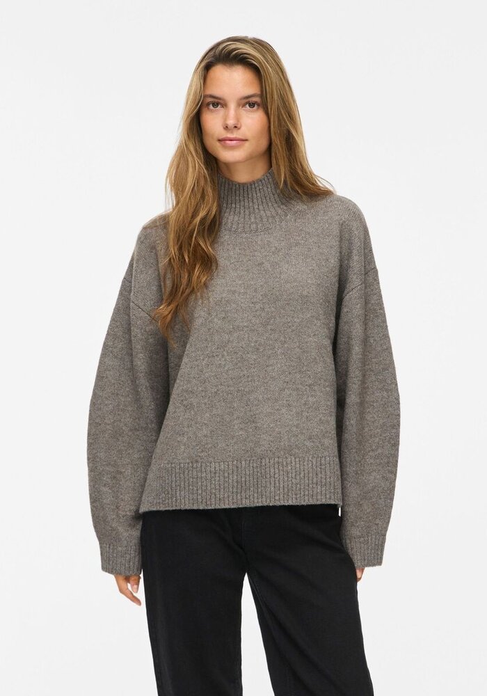 Vila Visia High Neck Knitted Pullover