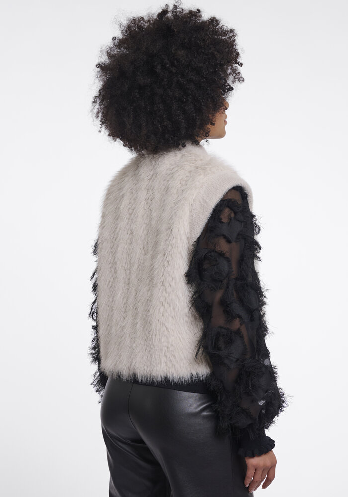 Rino & Pelle Alvita Faux Fur Waistcoat