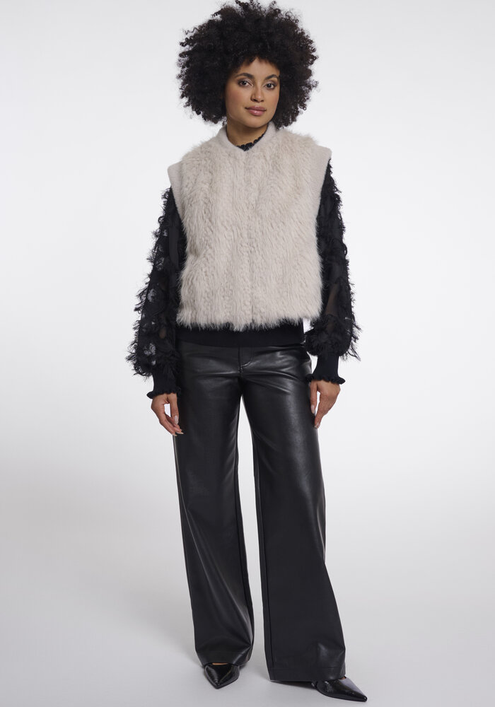 Rino & Pelle Alvita Faux Fur Waistcoat