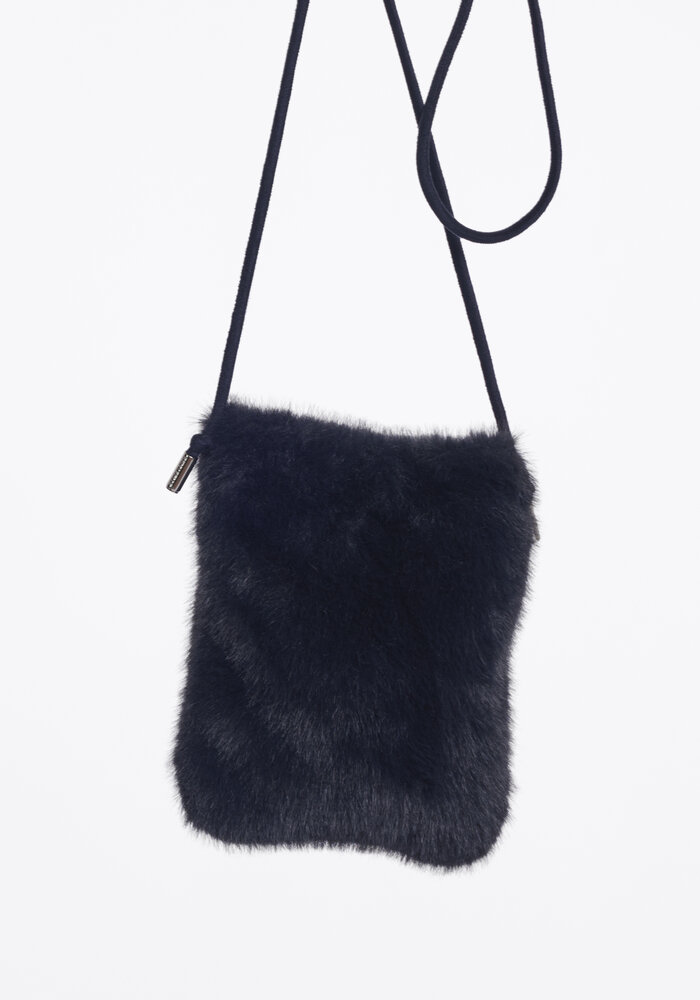 Rino & Pelle Blees Crossbody Faux Fur Bag