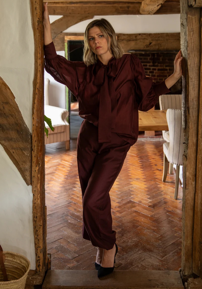 Chalk Tiffany Balloon Trousers
