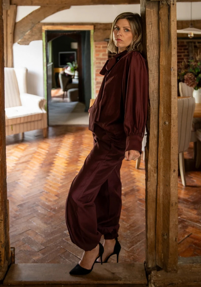 Chalk Tiffany Balloon Trousers