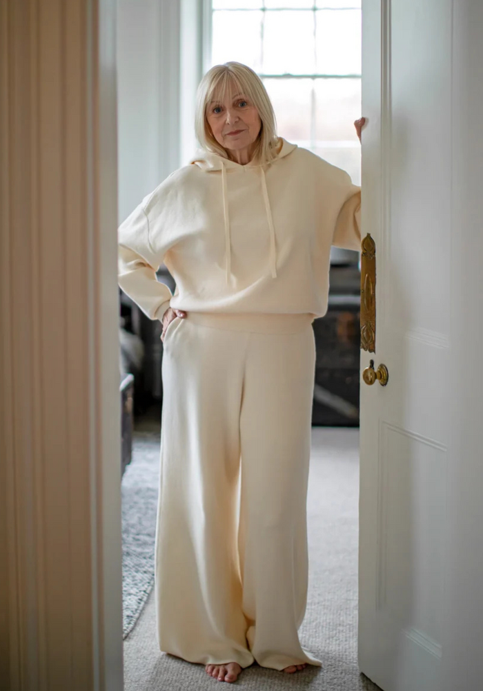 Chalk Sharon Knitted Trousers