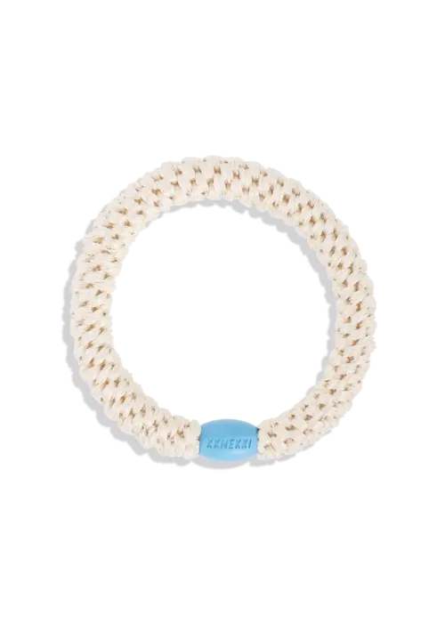 KKNEKKI KKNEKKI Ivory Blue Bead