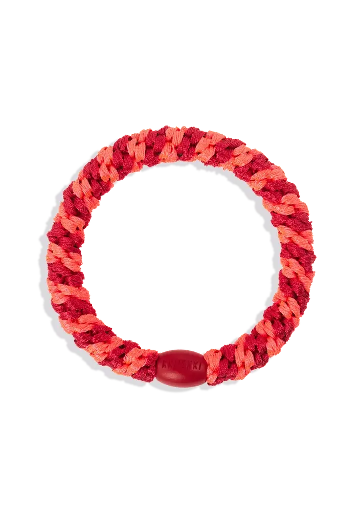 KKNEKKI Red Neon Pink Stripe