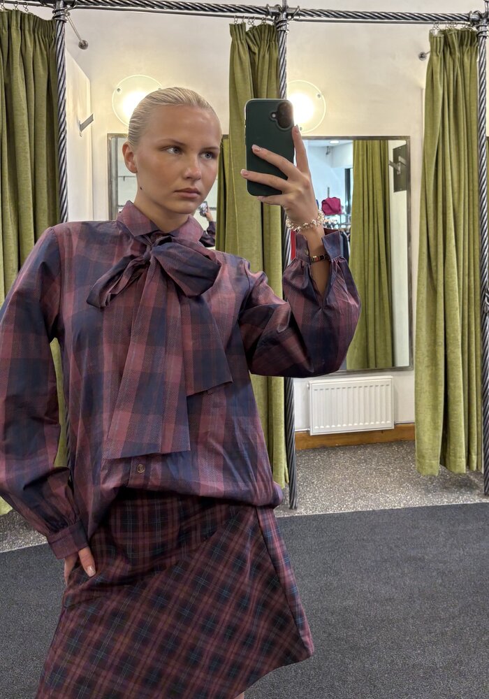 Never Fully Dressed Pussy Bow Shirt