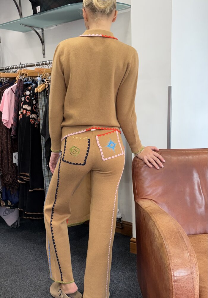 Never Fully Dressed Knitted Barrel Jogger