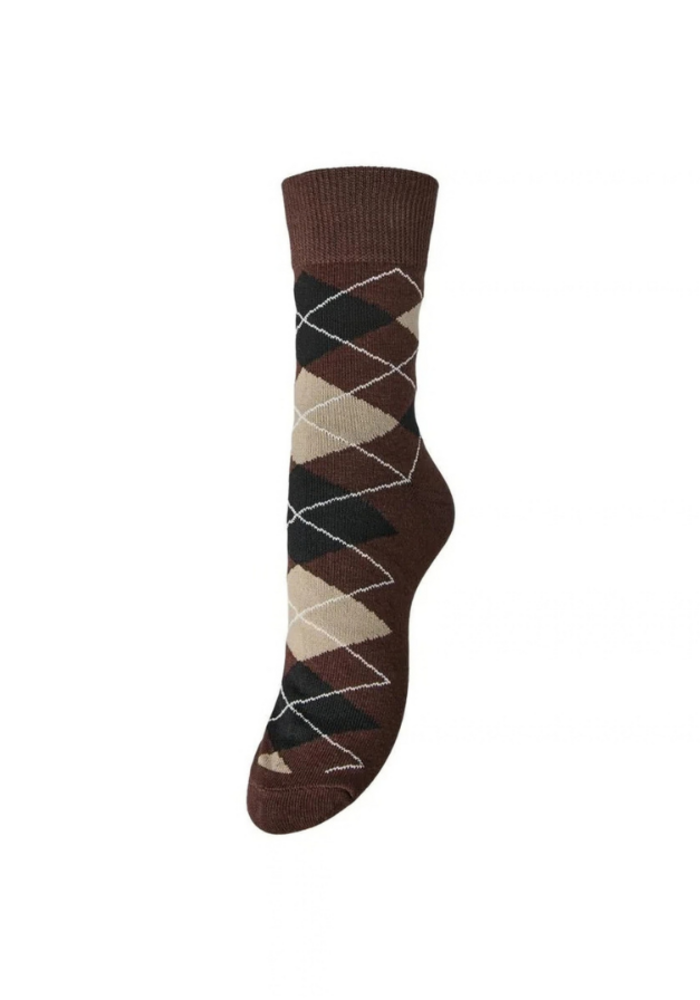 Pieces Alba Argyle Socks