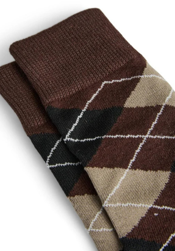 Pieces Alba Argyle Socks