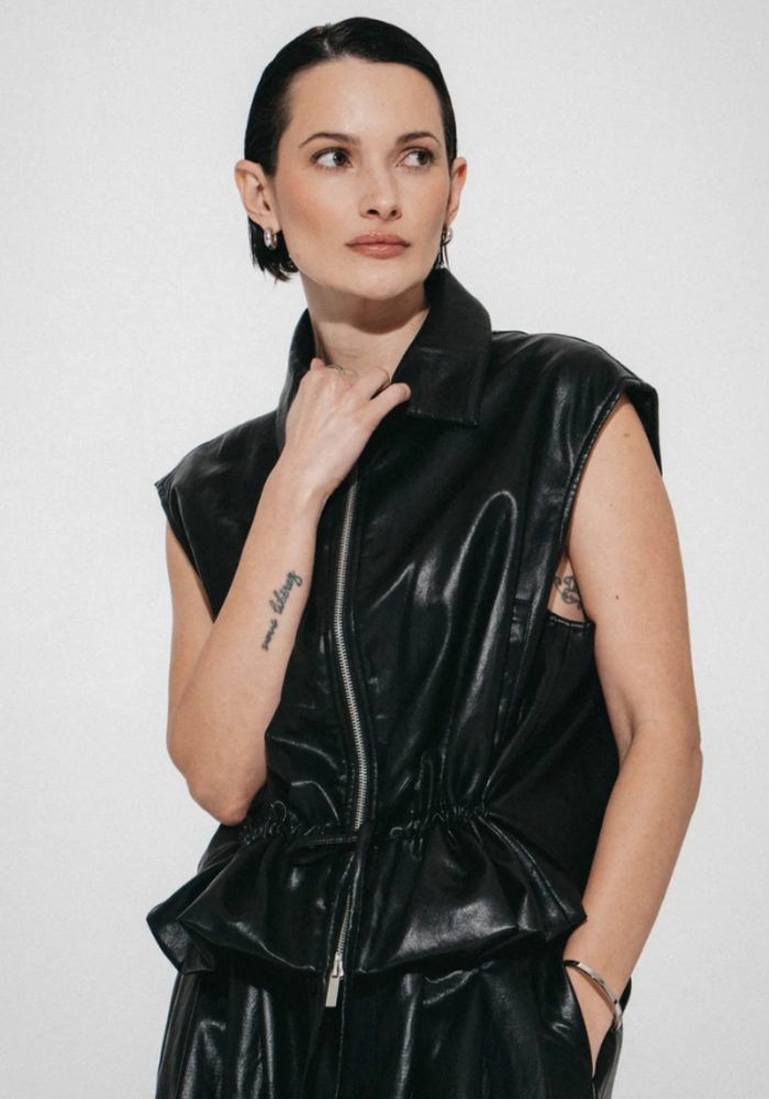 Jane Lushka Luije Alora Eco Leather Vest 90938