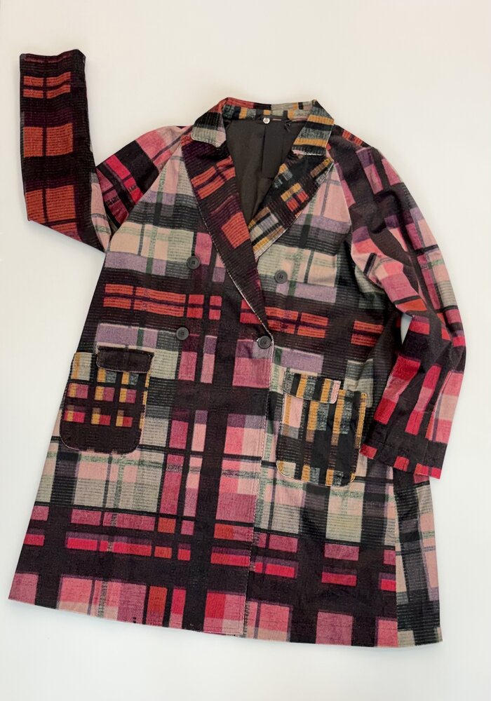Rundholz Black Label Check Coat 3231202