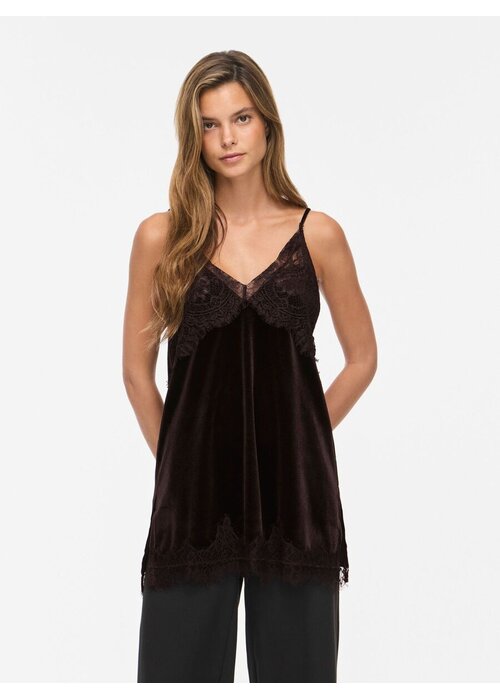 VILA Vila Vialindra Lace Strap Top