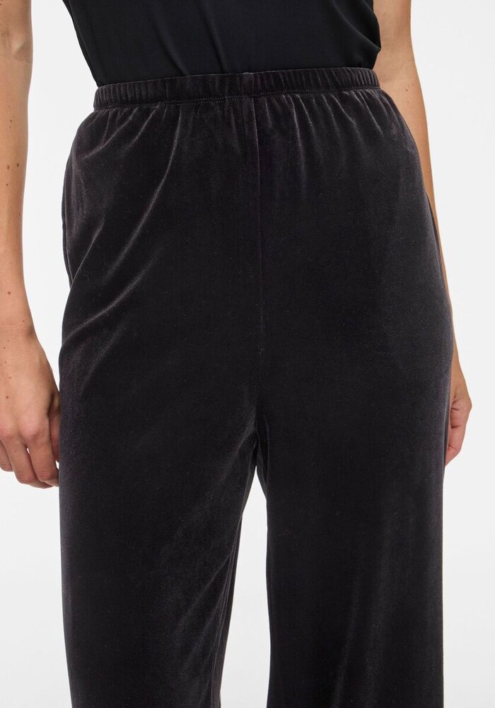 Vila Vialindra Lace Trim Trousers