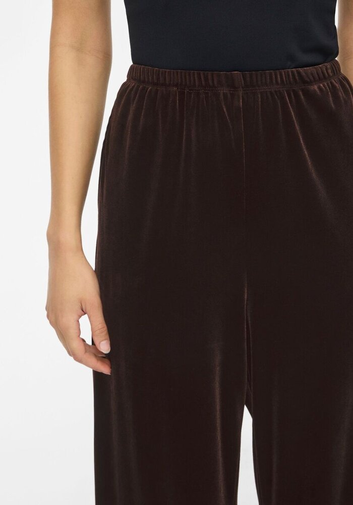 Vila Vialindra Lace Trim Trousers