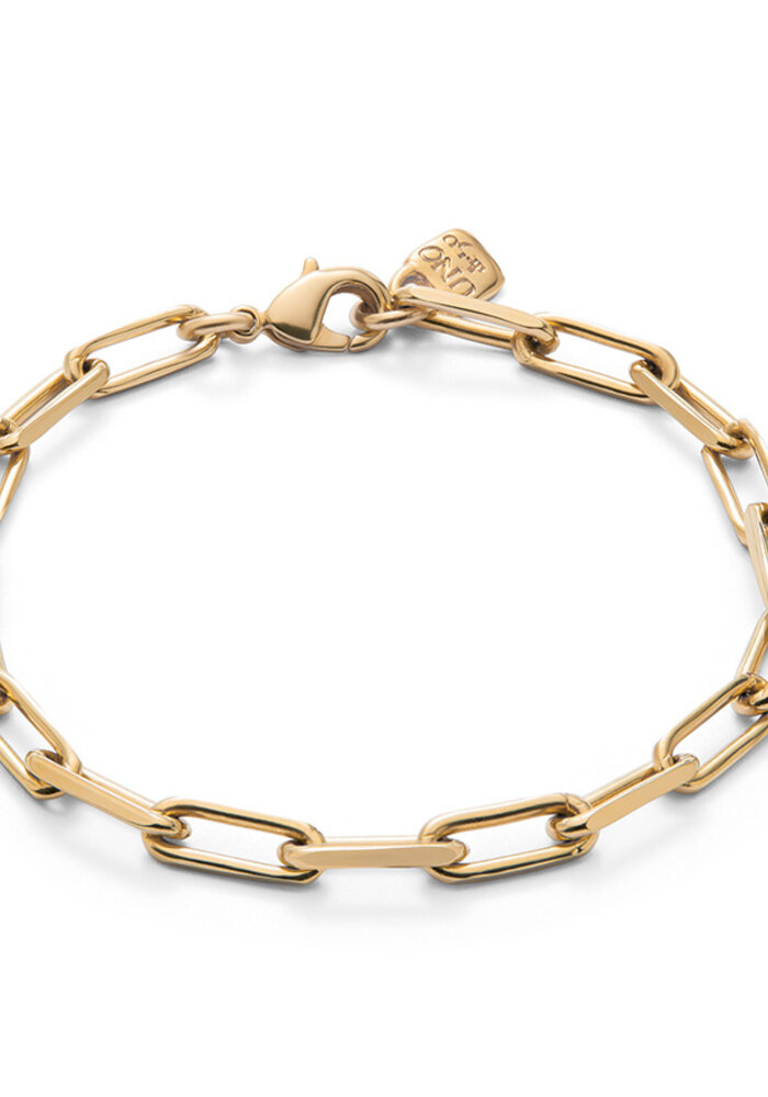 Uno de 50 Gold Link Bracelet PUL2503ORO