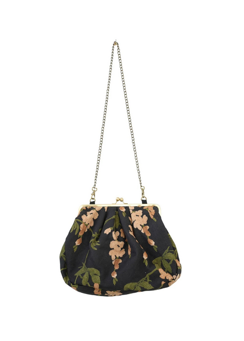 ONE HUNDRED STARS One Hundred Stars Kiss Lock Clutch Bag