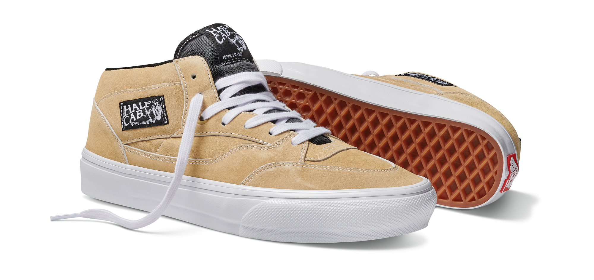 vans half cab tan