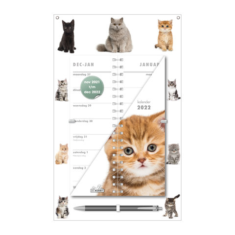 Omslagkalender Katten 2022