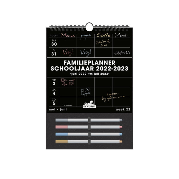  Familieplanner Markers D2 2022-2023