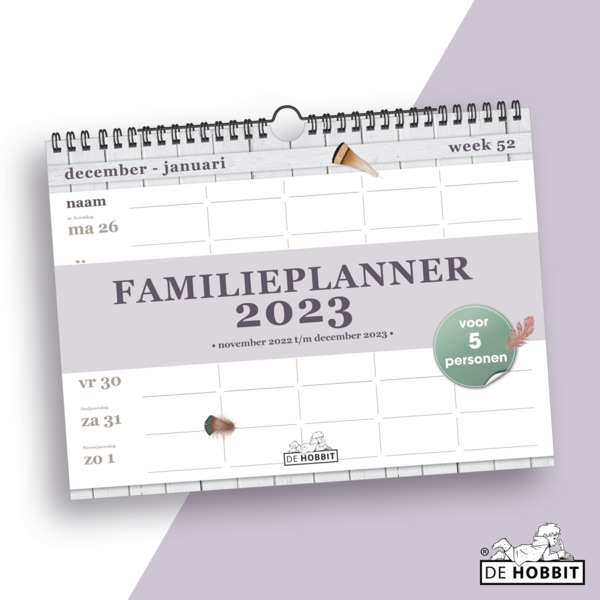  Familieplanner Spiraal D3 2023