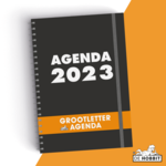 Grootletter Agenda 2023 A4 Zwart