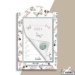 Weekscheurkalender 2024 Vlinders