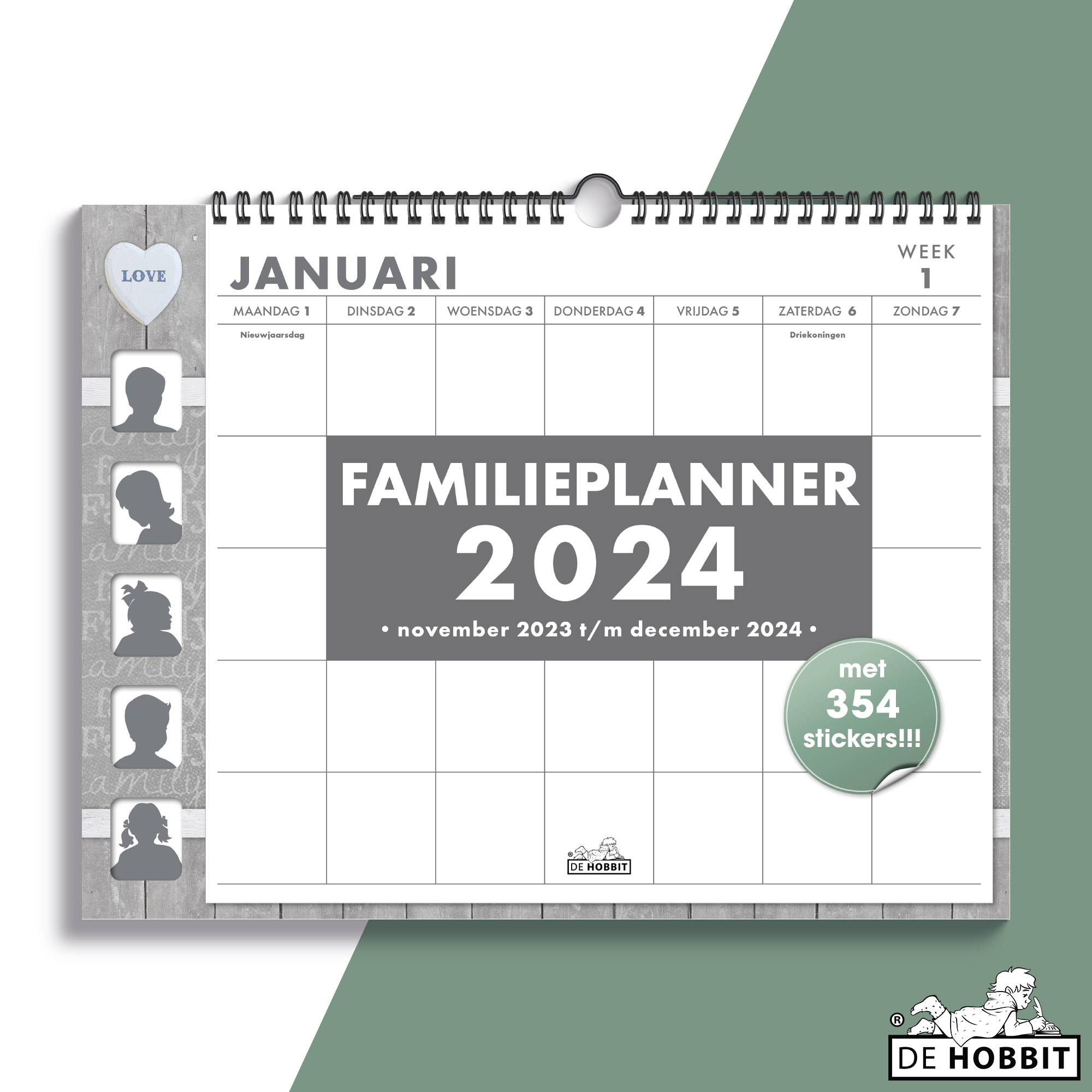 De Hobbit Familieplanner 2024 Home Uitgeverij De Hobbit BV