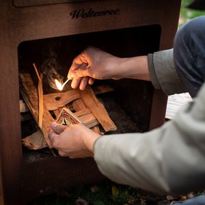 Weltevree Weltevree Outdooroven. Vuurtje stoken, pizza bakken en barbecueen.