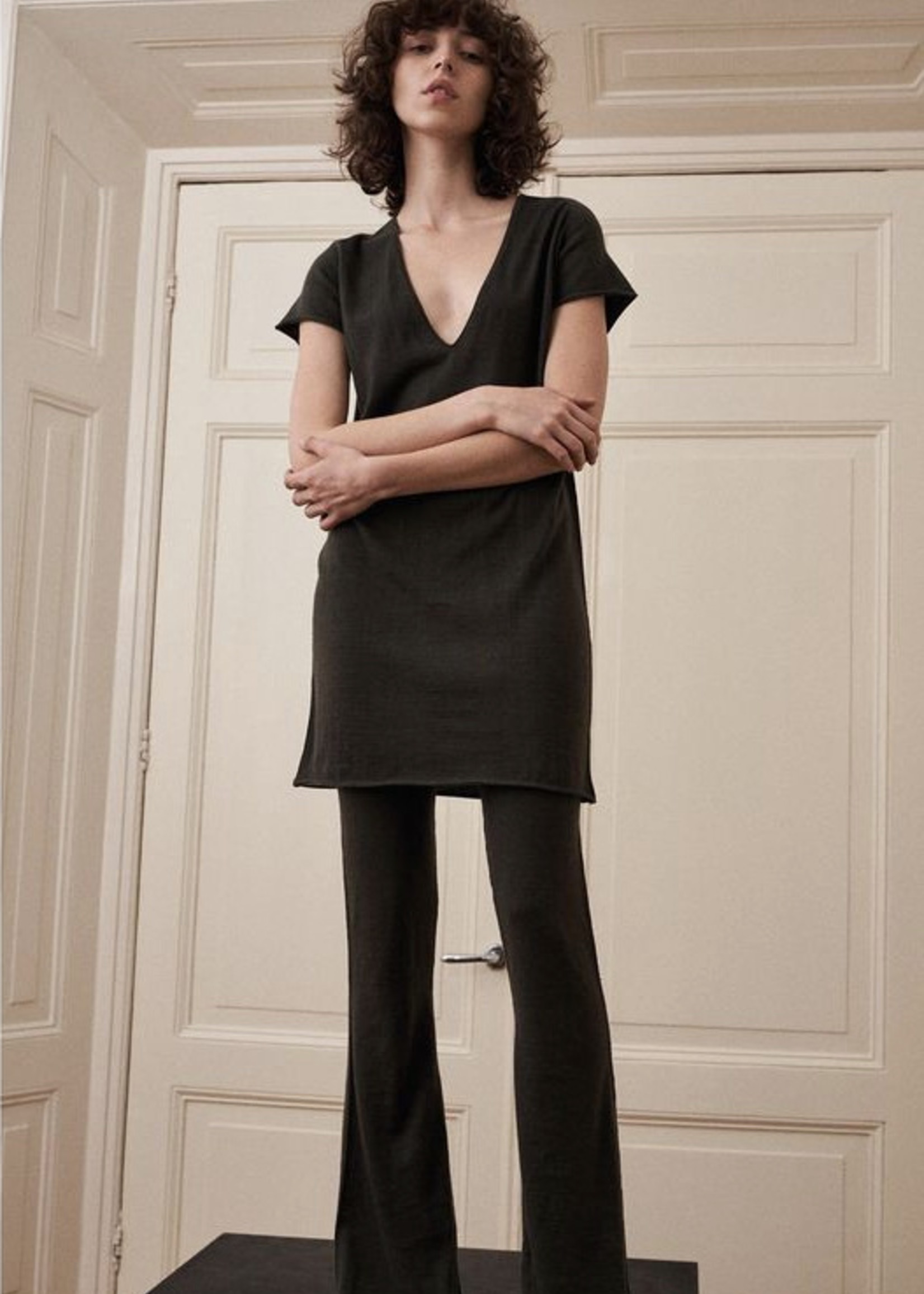 so good to wear So good to wear,lucca flair trousers,black