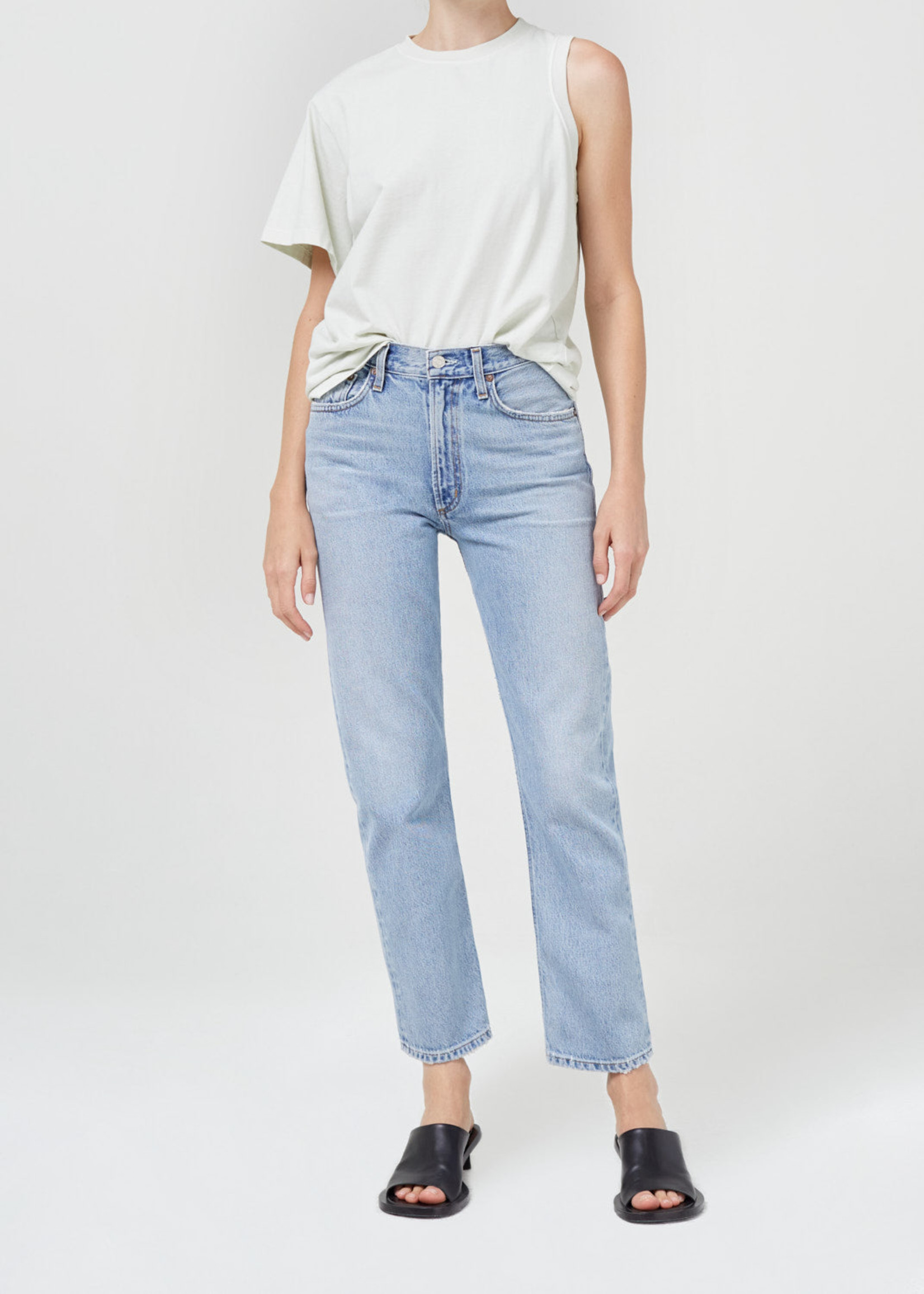 Agolde Mia Jean midrise straight 