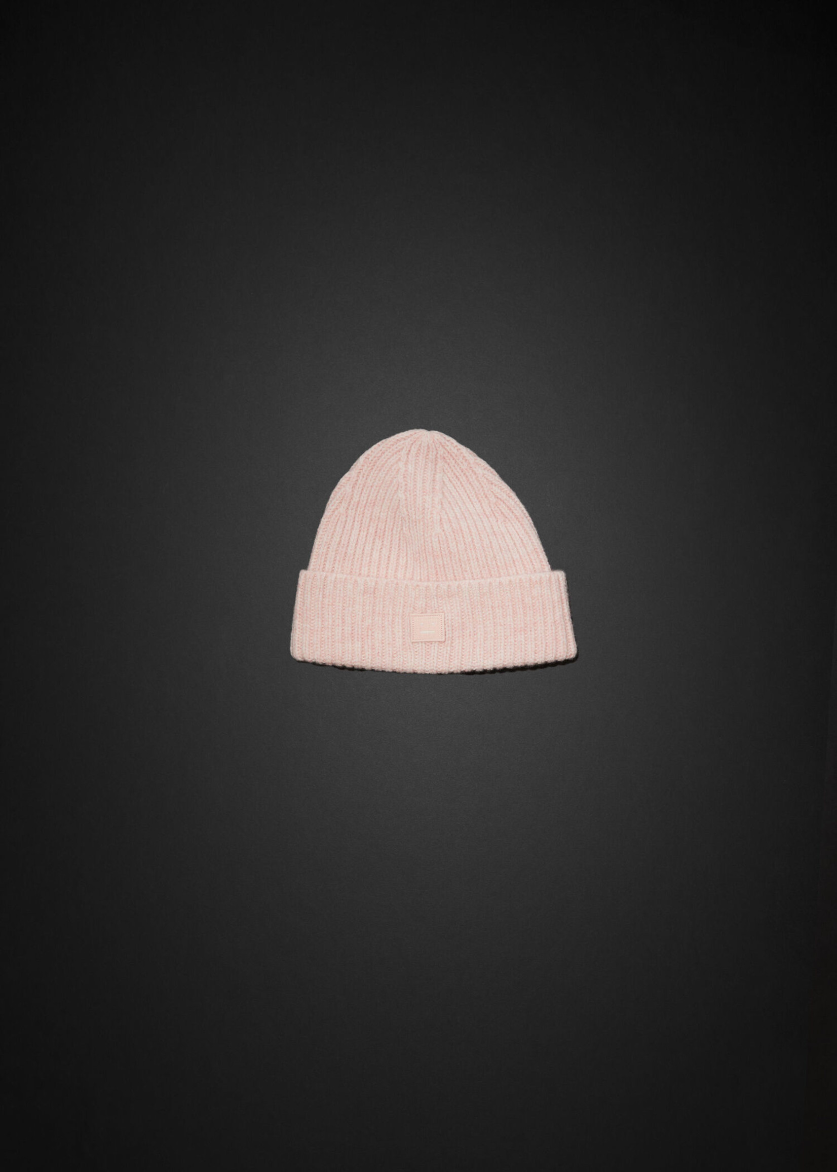 Acne Studios Beanie face - Faded pink melange