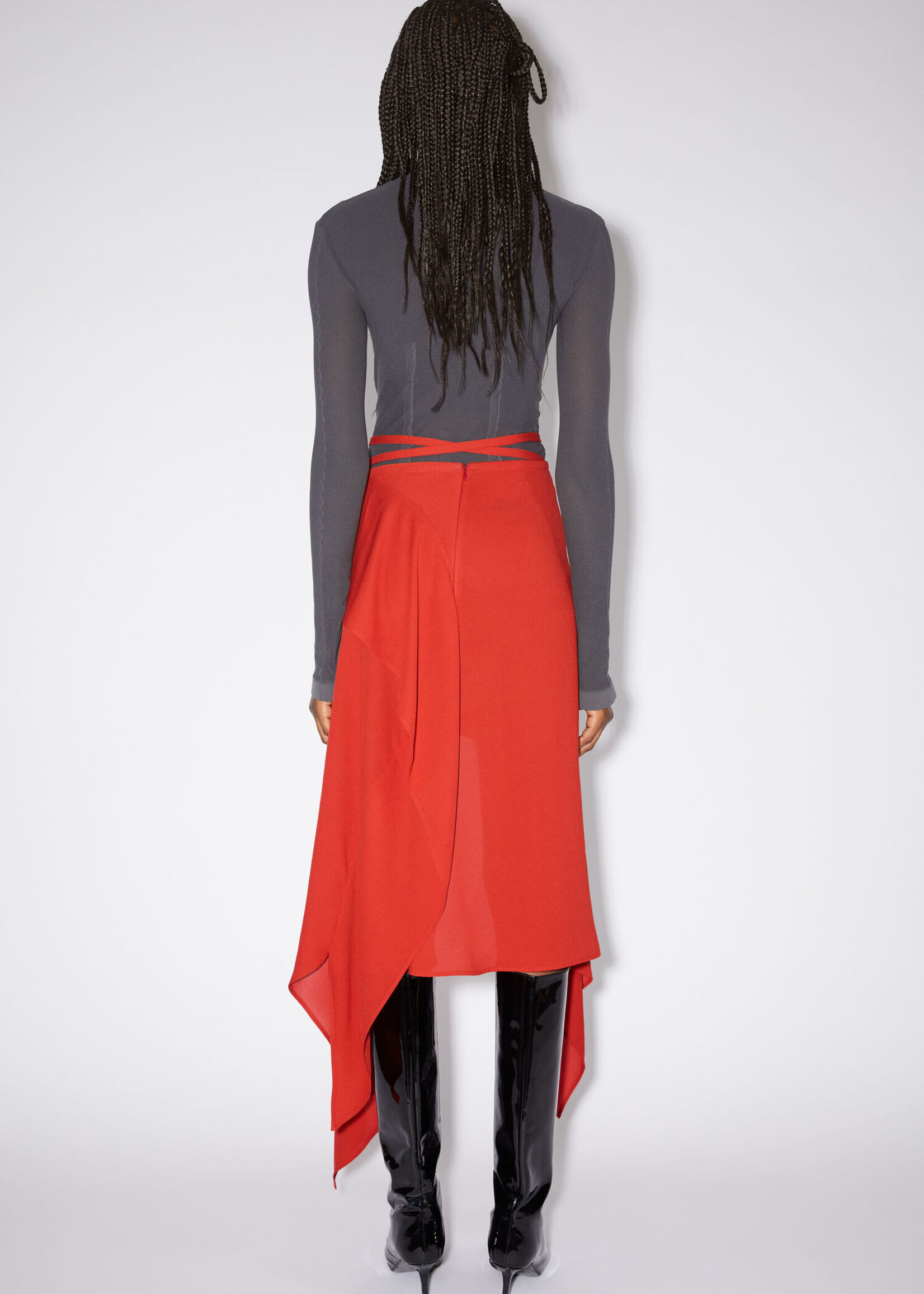 Acne top asymmetrical skirt