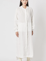 Thom Krom Longsleeve linen dress - White