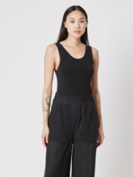THOM KROM Thom krom ribbed tank top , black