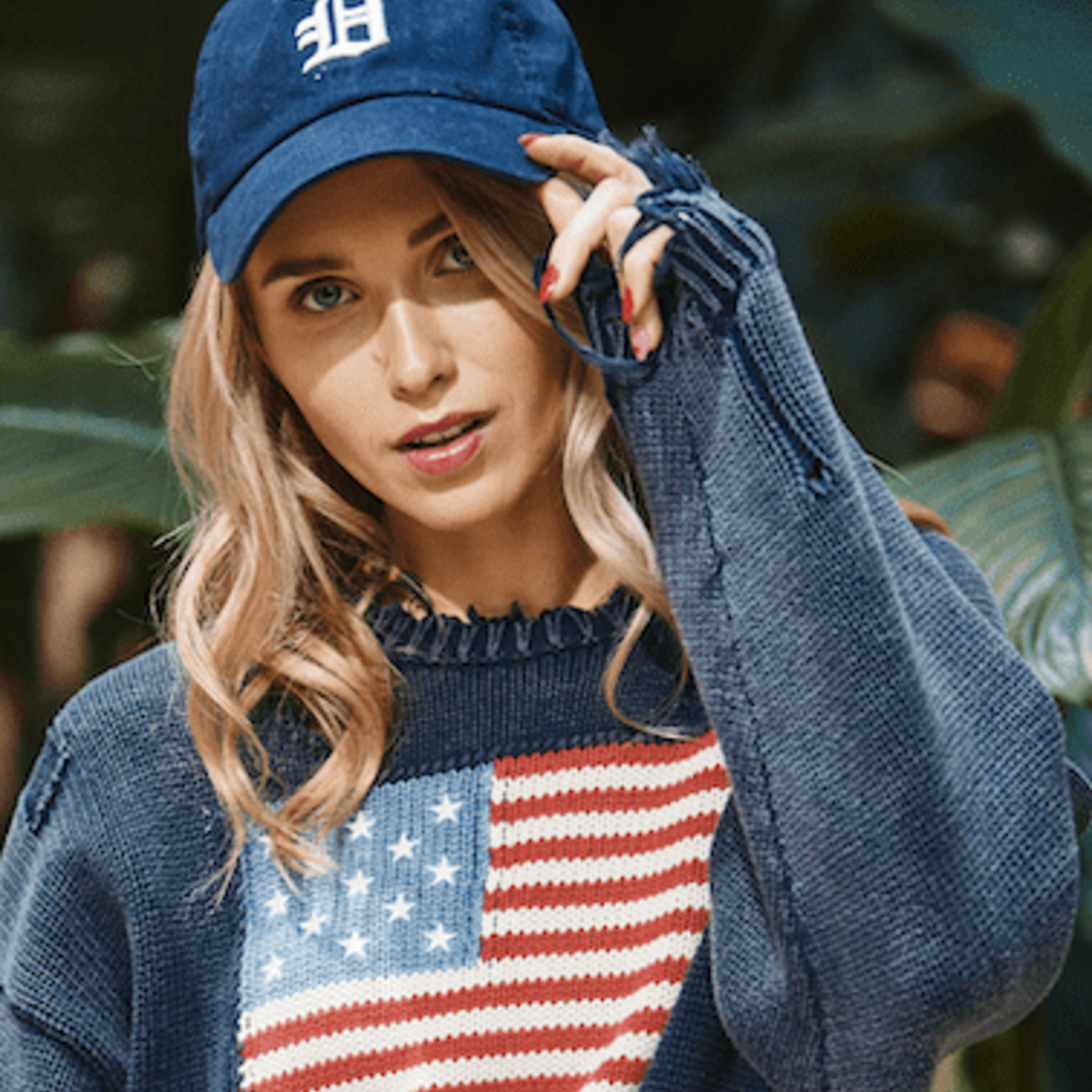 DENIMIST Baseball hat- Blue/white