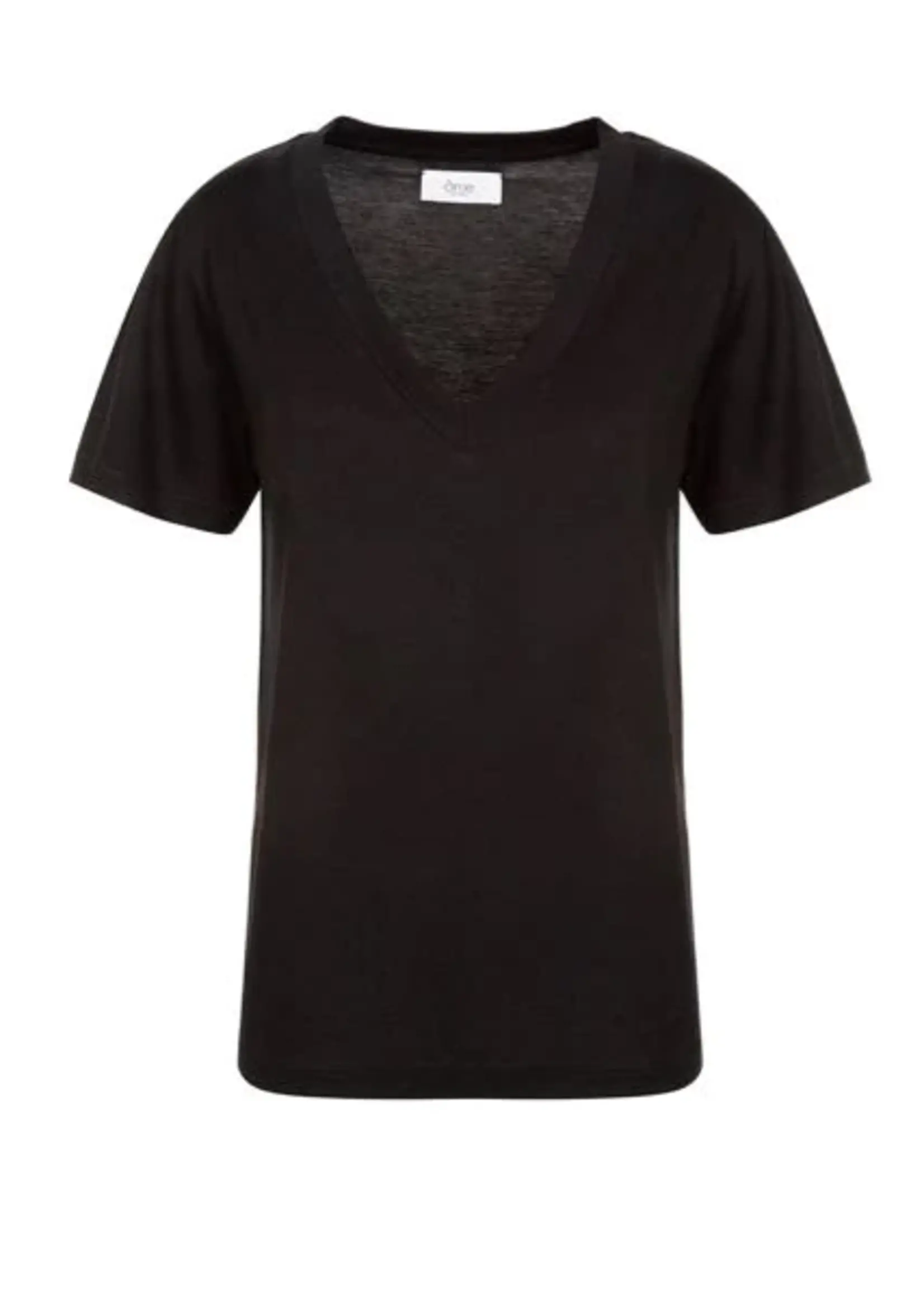 Âme Antwerp Dalton v-neck T-shirt - Black