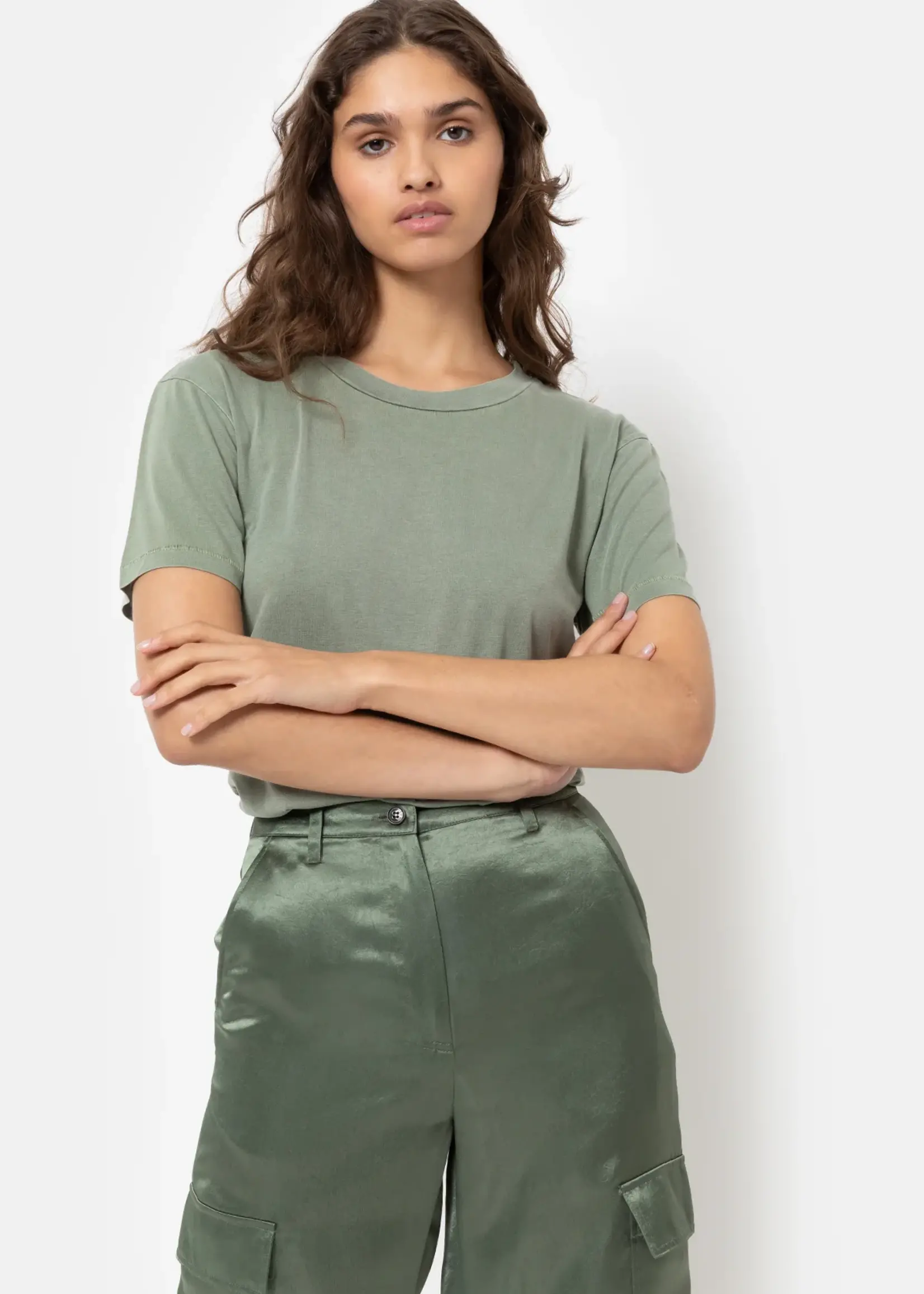 Âme Antwerp Julia T-shirt - Khaki