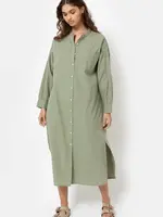 Âme Antwerp Idole long shirt dress - Green