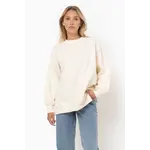âme antwerp Ame Ulla oversized sweatshirt, off white