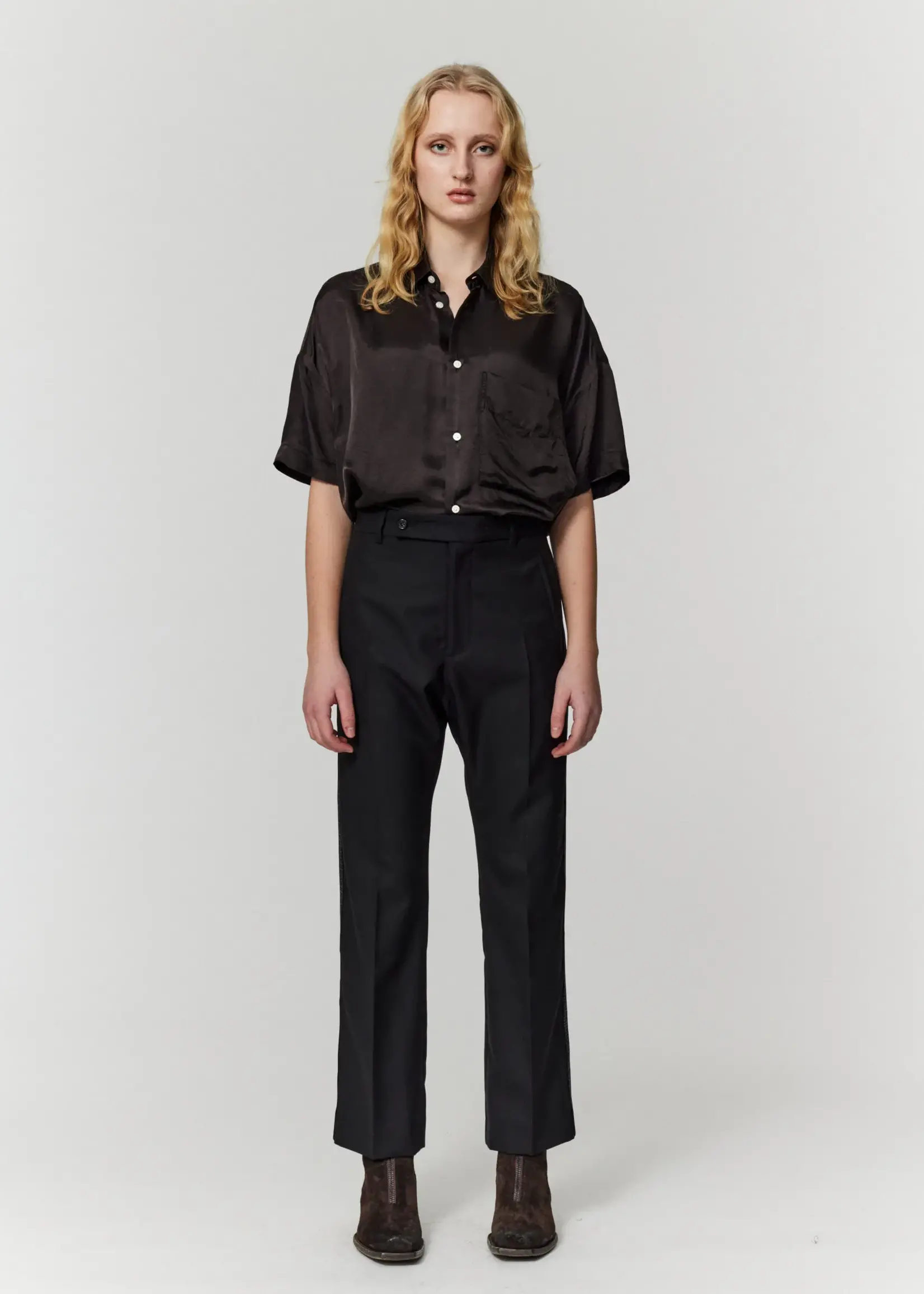 Adnym Dow trouser - Smoke black