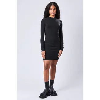 THOM KROM Turtleneck dress - Black