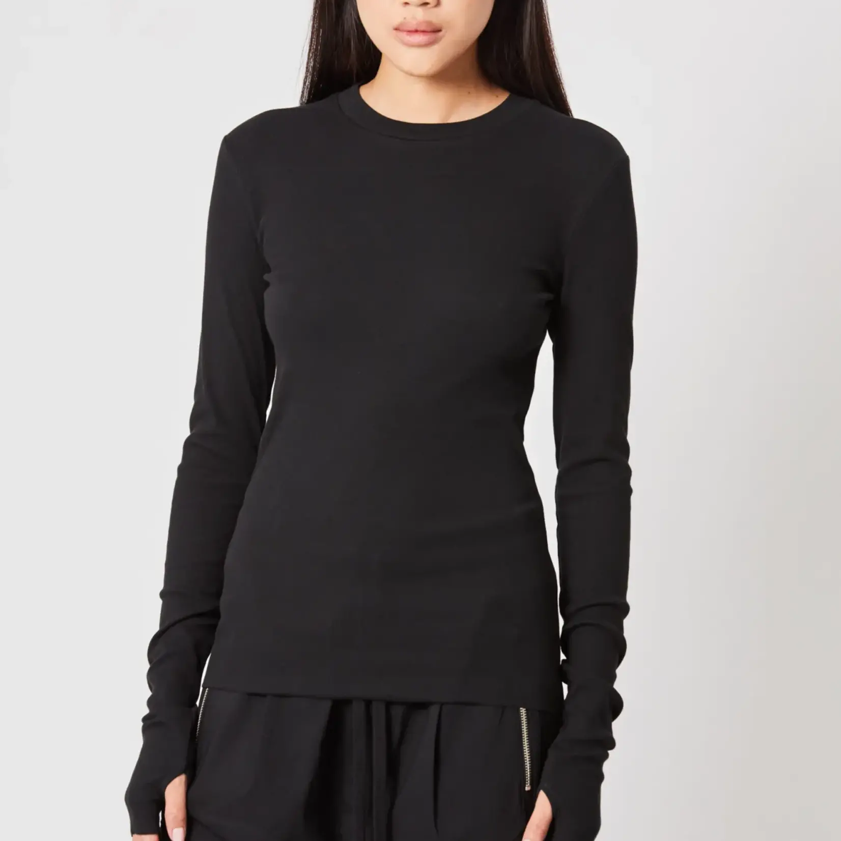 THOM KROM Thom Krom Tight Longsleeve Black 484