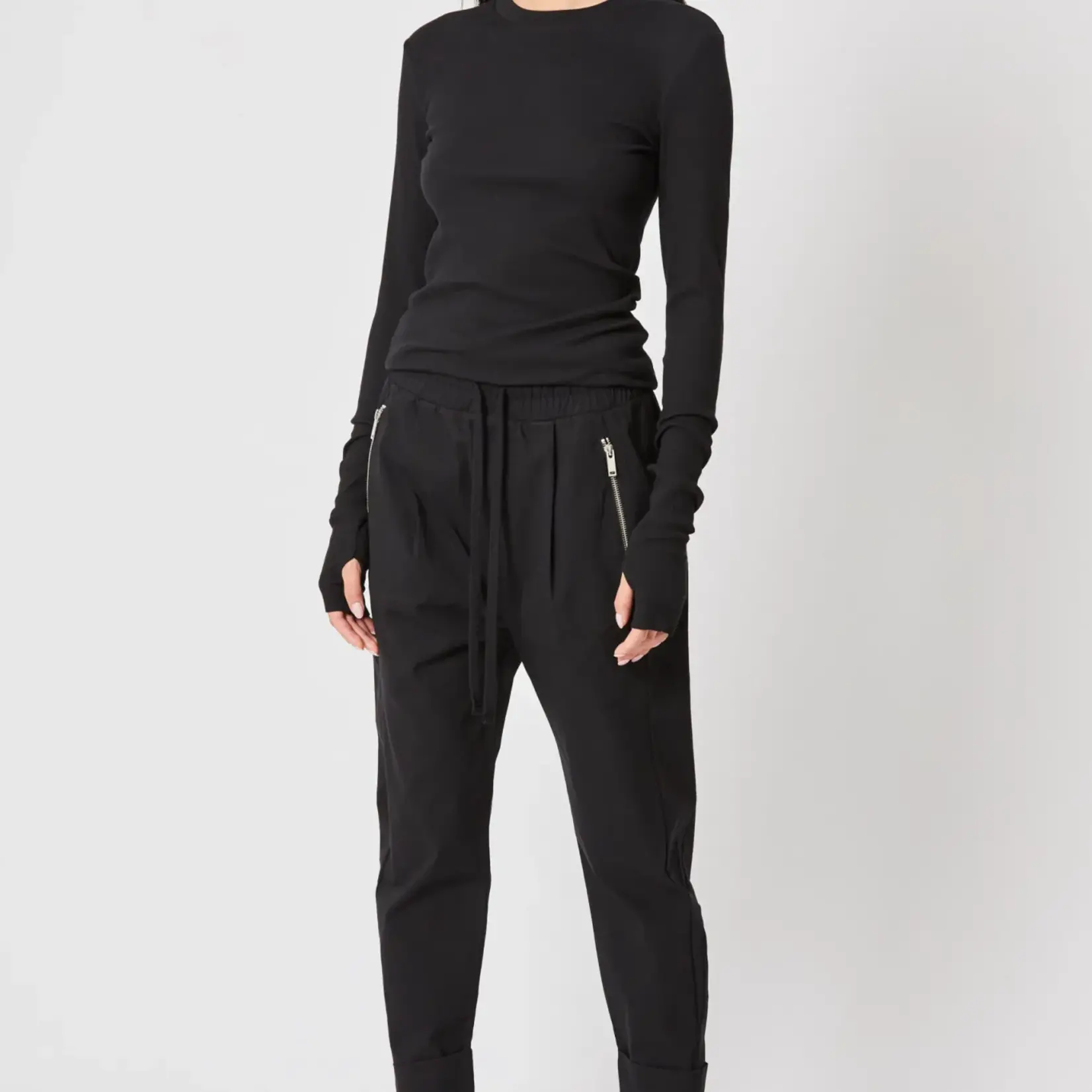 THOM KROM Thom Krom Tight Longsleeve Black 484