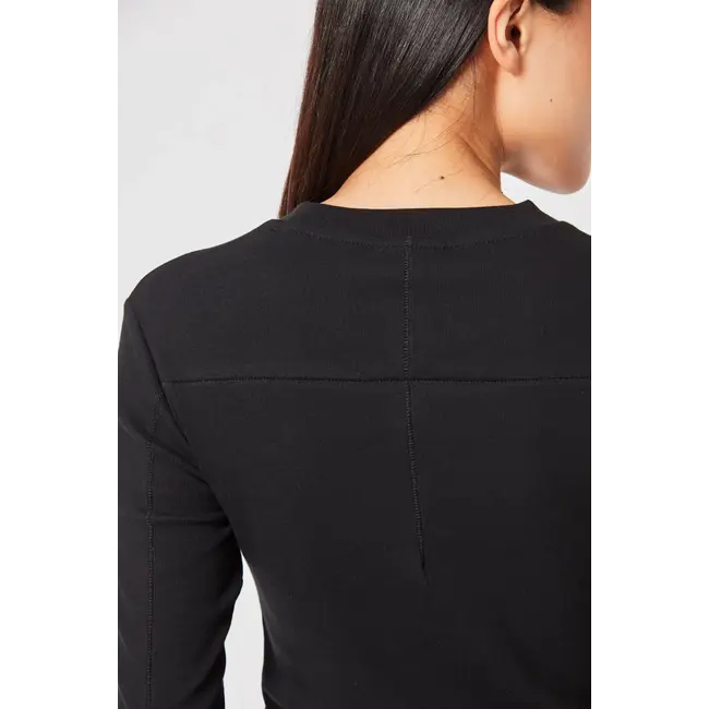 THOM KROM Tight Longsleeve 484 - Black