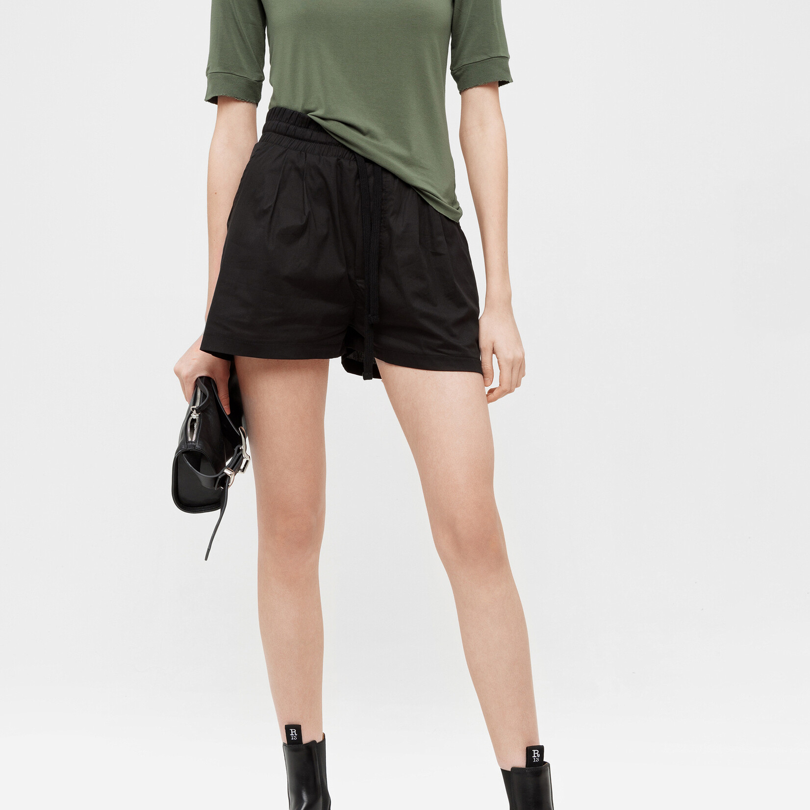 THOM KROM Destroyed T-shirt 486 - Green