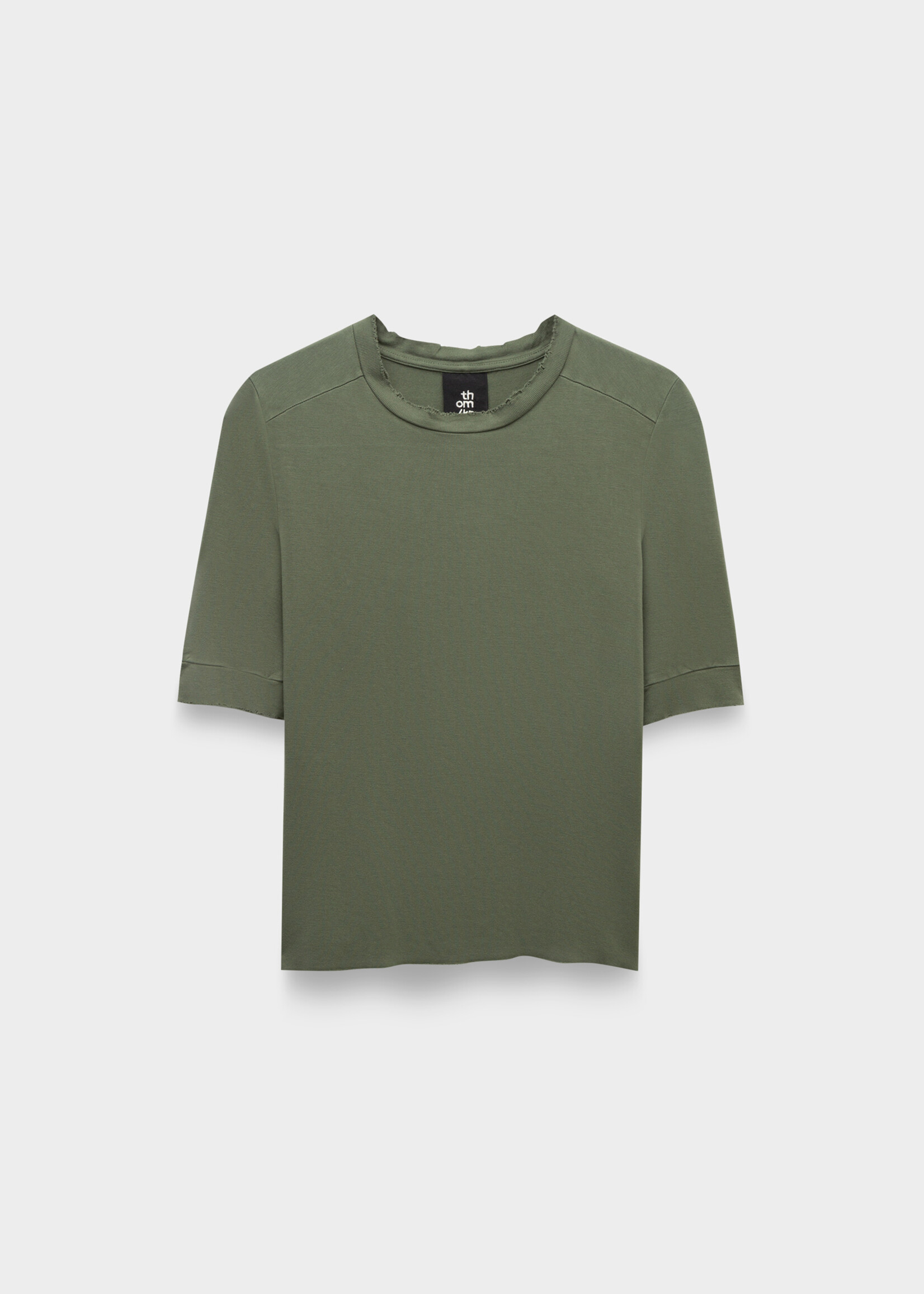 Thom Krom Destroyed T-shirt 486 - Green